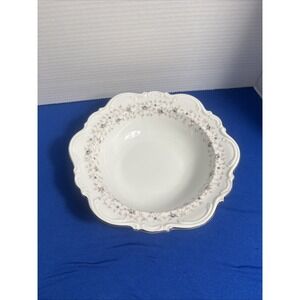 Mitterteich Bavaria Germany Lady Linda Vegetable Serving Platter Bowl 9"